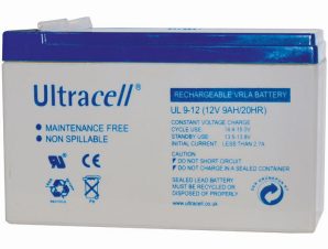 Μπαταρίες μολύβδου Ultracell 12V 9Ah F2