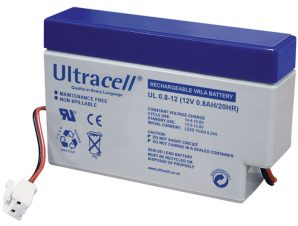 Μπαταρίες μολύβδου Ultracell 12V 0.8Ah JST