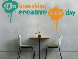 Do something…, Φράσεις, Αυτοκόλλητα τοίχου, 80 x 34 εκ.