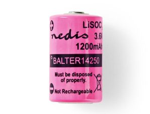 Μπαταρίες λιθίου Nedis BALTER14250 1/2 AA 3.6V