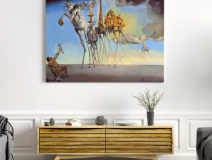 Πίνακας σε καμβά DALI – THE TEMPTATION OF ST ANTHONY