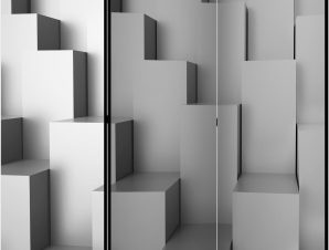 Διαχωριστικό με 3 τμήματα – Temple of Abstraction [Room Dividers]