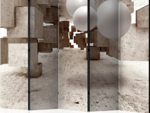 Διαχωριστικό με 5 τμήματα – Concrete Maze II [Room Dividers]