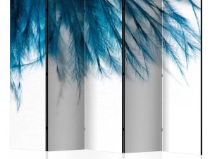 Διαχωριστικό με 5 τμήματα – Sapphire Feathers II [Room Dividers] 225×172