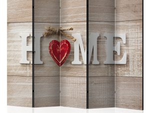 Διαχωριστικό με 5 τμήματα – Room divider – Home and red heart 225×172