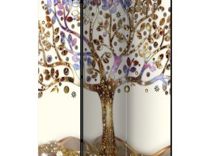 Διαχωριστικό με 3 τμήματα – Golden Tree [Room Dividers] 135×172