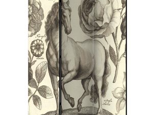 Διαχωριστικό με 3 τμήματα – Horse [Room Dividers] 135×172