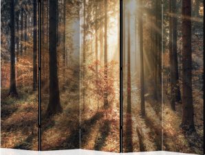 Διαχωριστικό με 5 τμήματα – Autumnal Forest III [Room Dividers]