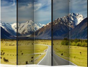 Διαχωριστικό με 5 τμήματα – Southern Alps, New Zealand II [Room Dividers]