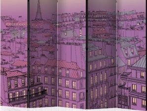 Διαχωριστικό με 5 τμήματα – Friday evening in Paris II [Room Dividers]