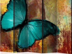 Διαχωριστικό με 5 τμήματα – Painted butterfly II [Room Dividers]