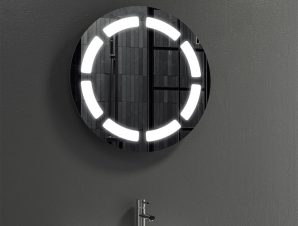 Καθρέπτης με κρυφό φωτισμό LED ντουλάπι KARAG C