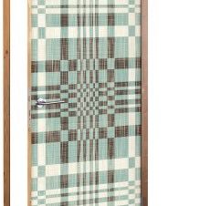 Γραμμικό μοτίβο, Μοτίβα, Αυτοκόλλητα πόρτας, 60 x 170 εκ.