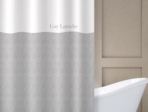 Κουρτίνα Μπάνιου (180×190) Guy Laroche Finesse Grey