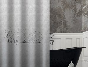 Κουρτίνα Μπάνιου Guy Laroche Pandora Silver 240×180