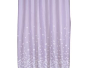 Κουρτίνα Μπάνιου Nef-Nef Daisario Lilac 180×200
