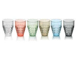 Ποτήρια Νερού – Αναψυκτικού Tiffany Σετ 6τμχ 510ml Χρωματιστά Guzzini
