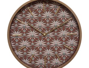 Ρολόι Τοίχου (Φ29.5) Αθόρυβο A-S Lizy Rouge 185812