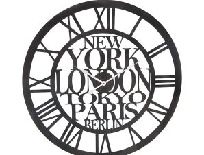 Ρολόι Τοίχου (Φ60) Αθόρυβο A-S Vintage Ville 148271