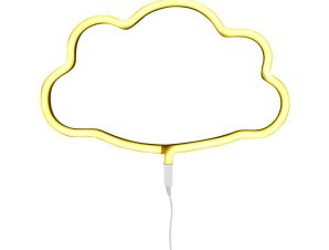 Φωτιστικό Τοίχου Α Little Lovely Company Cloud Yellow Neon LTNE051